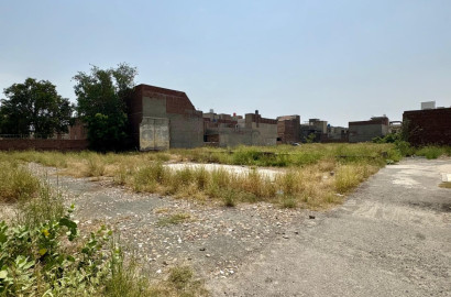 3 Marla Plot for Sale on Canal Road Faisalabad
