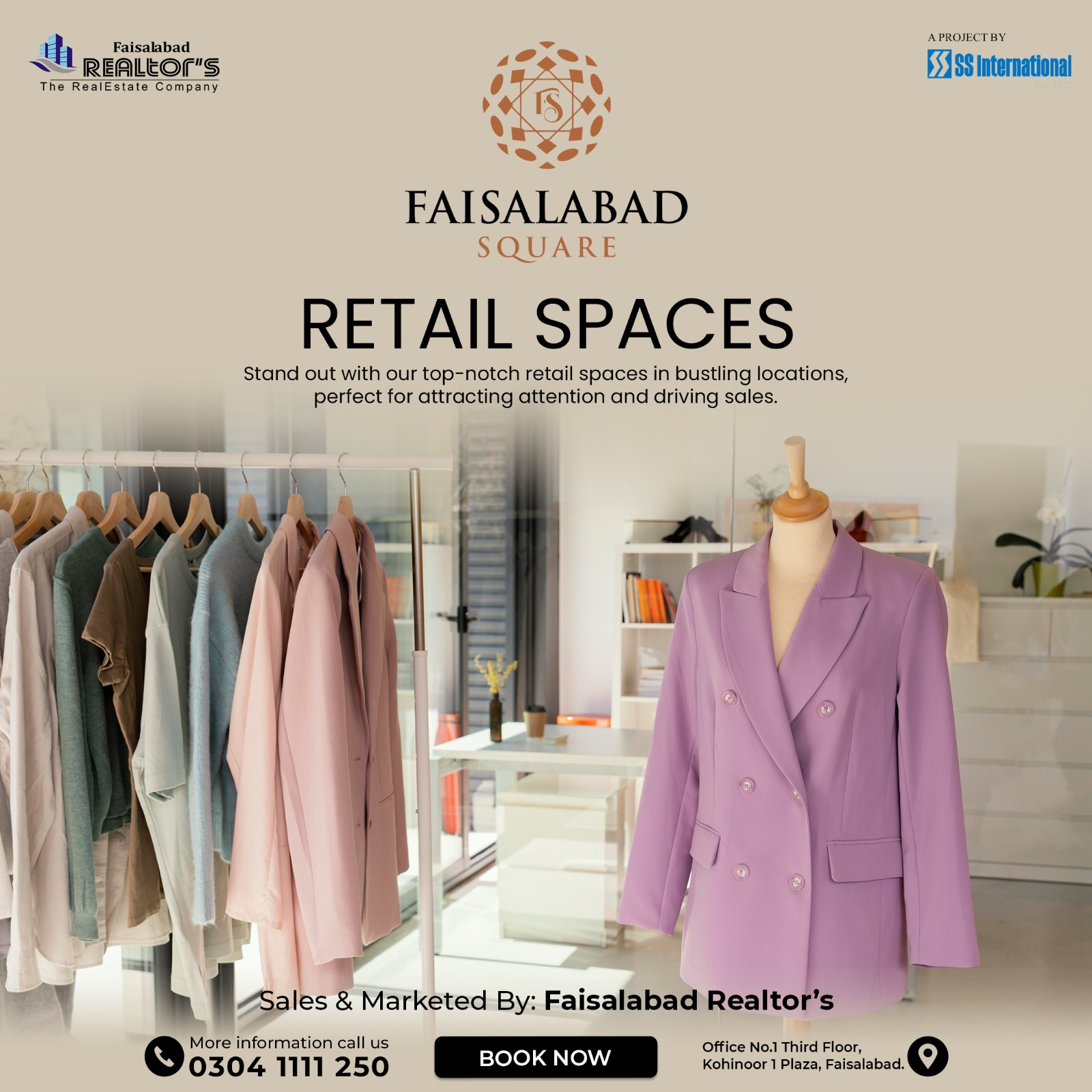 312 Sqfts Shop For Rent At Main Jhang Road Faisalabad