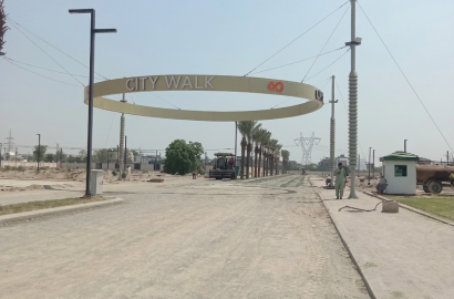 700 Sq. Ft. Grey Structure Building at City Walk, Canal Road!