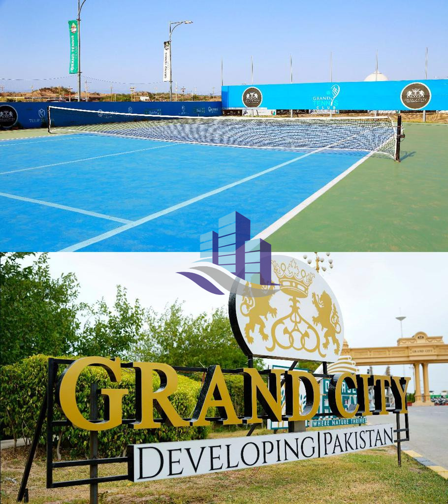 3 marla plot available at sargodha road on easy installement in grand city