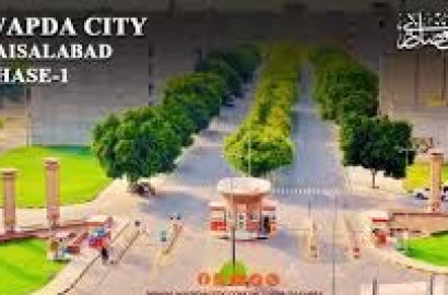 20 Marla Residential Plot Is Available For Sale In Wapda City Block E Main Canal Road Faisalabad