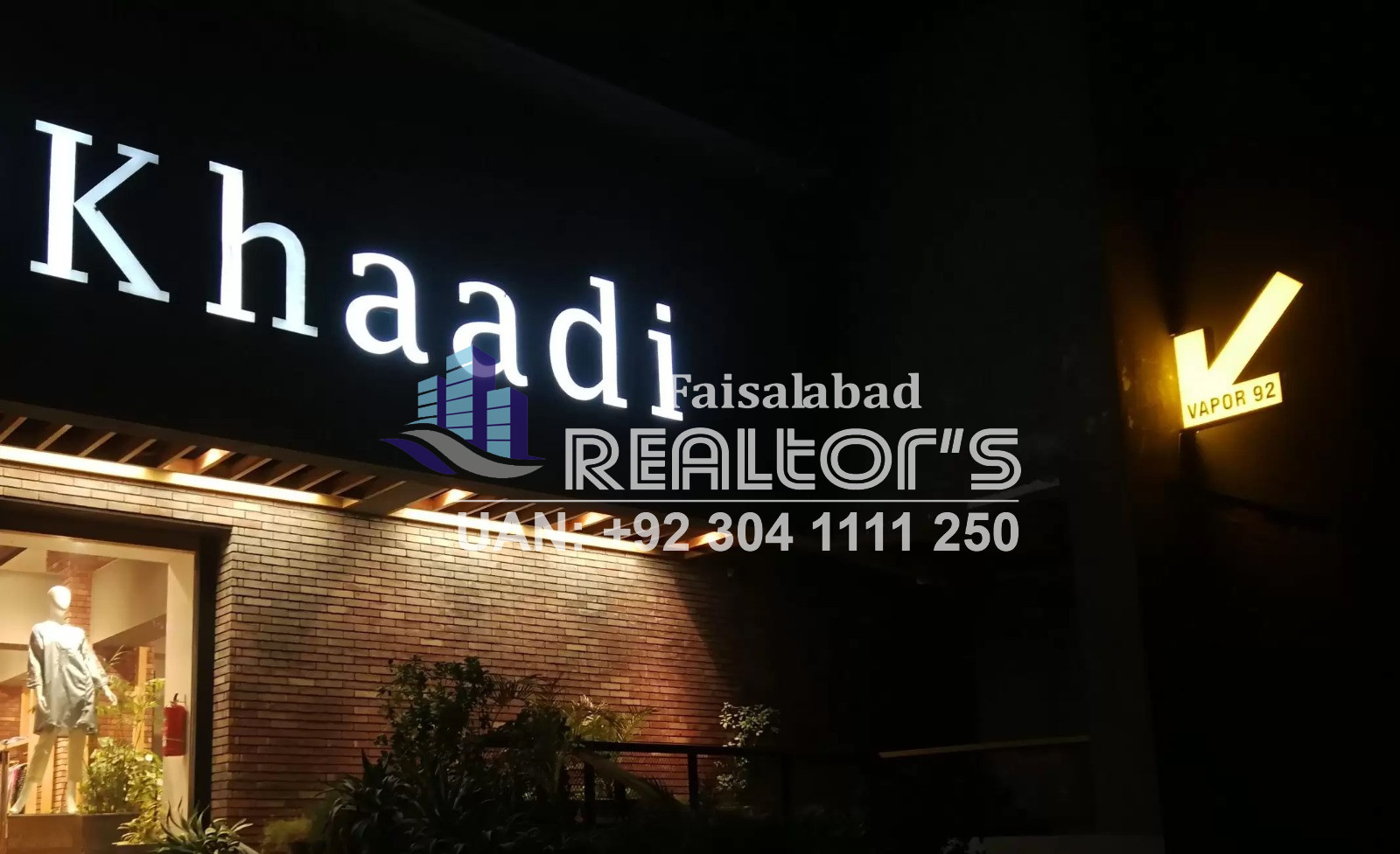 1 kanal Commercial plot on rent in Faisalabad