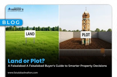 Land or Plot? A Faisalabad Buyer's Guide to Smarter Property Decisions