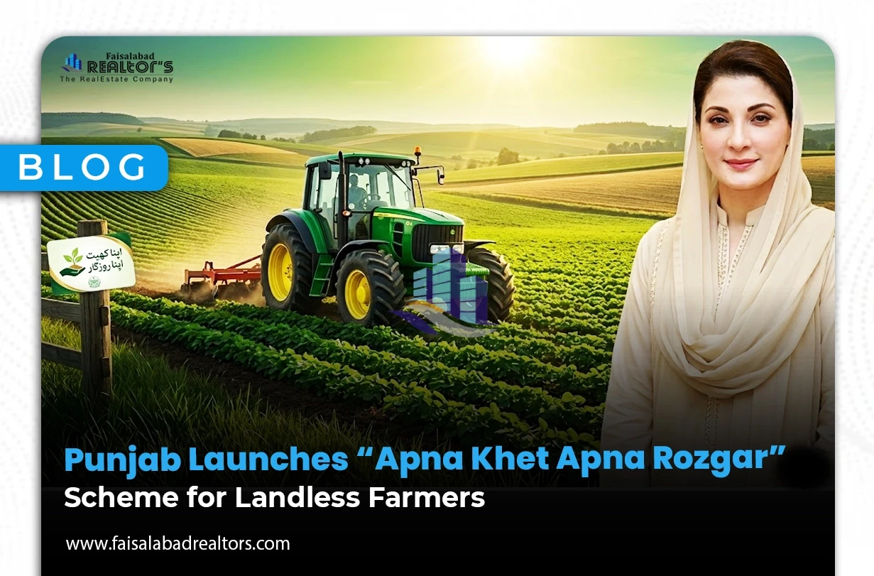 Awami Rozgar Apna Khet Apna Rozgar Scheme | Faisalabad Realtors