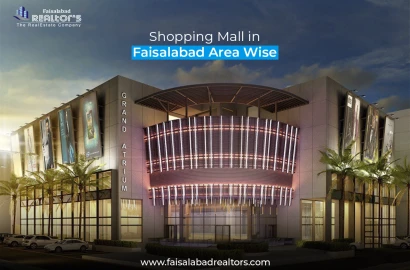 Shopping mall in Faisalabad Area Wise