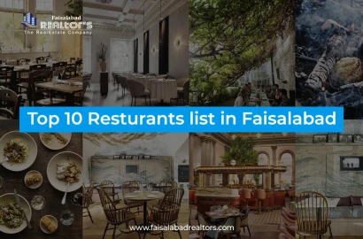 Top Restaurants and Cafe list in Faisalabad