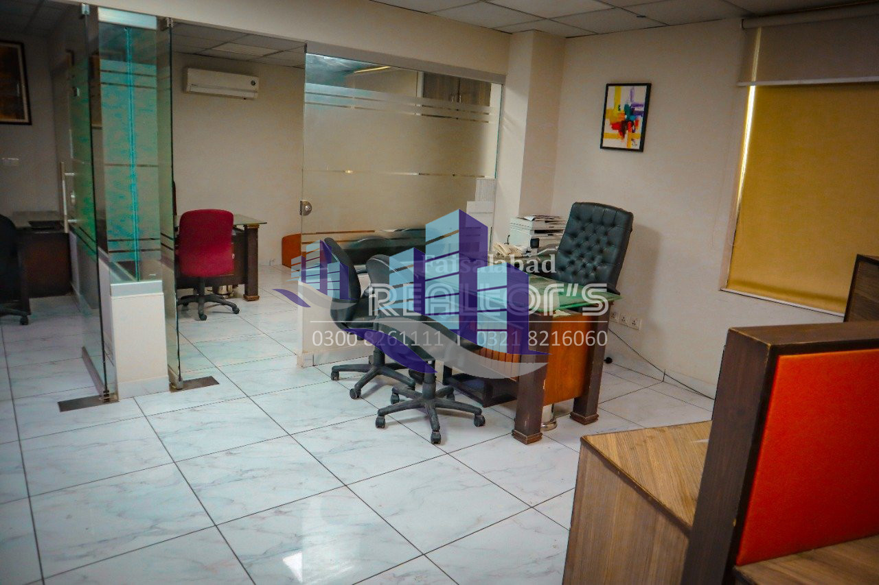 VIP Offices Available for Rent With all Facilities at Prime Location of Faisalabad
