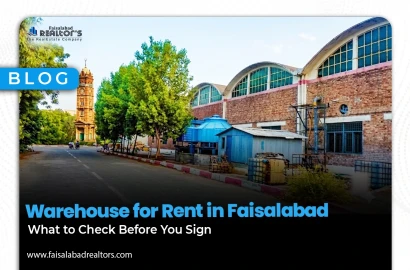 Warehouse for Rent in Faisalabad