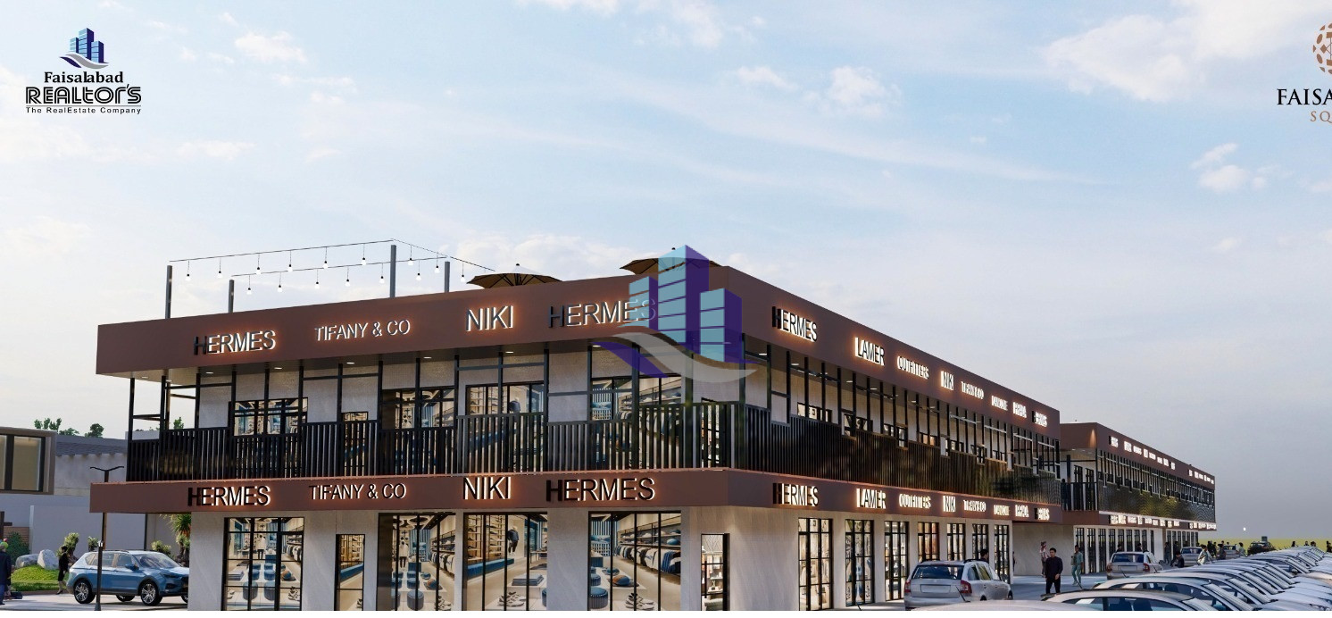 Ground floor shop for sale in Faisalabad Jhang Road