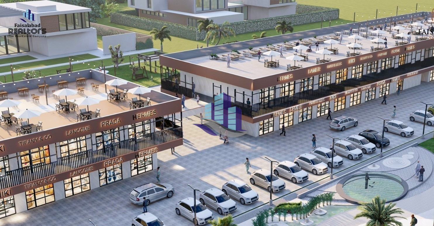 Brand New Shop For Sale in Faisalabad Square
