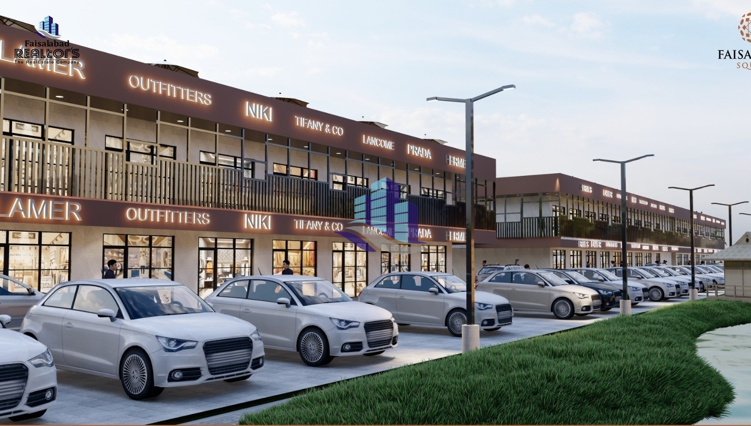 Ground floor shop for sale in Faisalabad Jhang Road