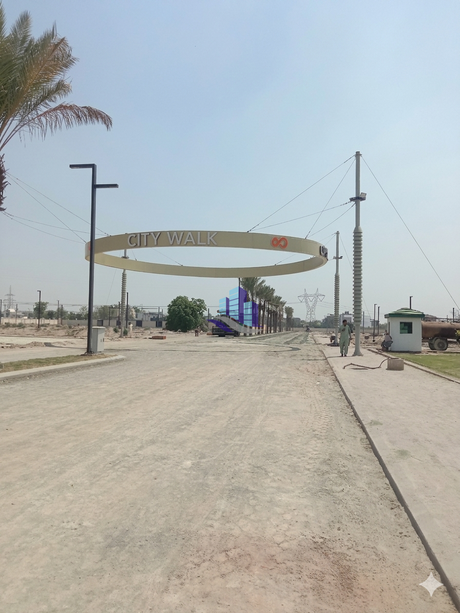 700 Sq. Ft. Grey Structure Building at City Walk, Canal Road!