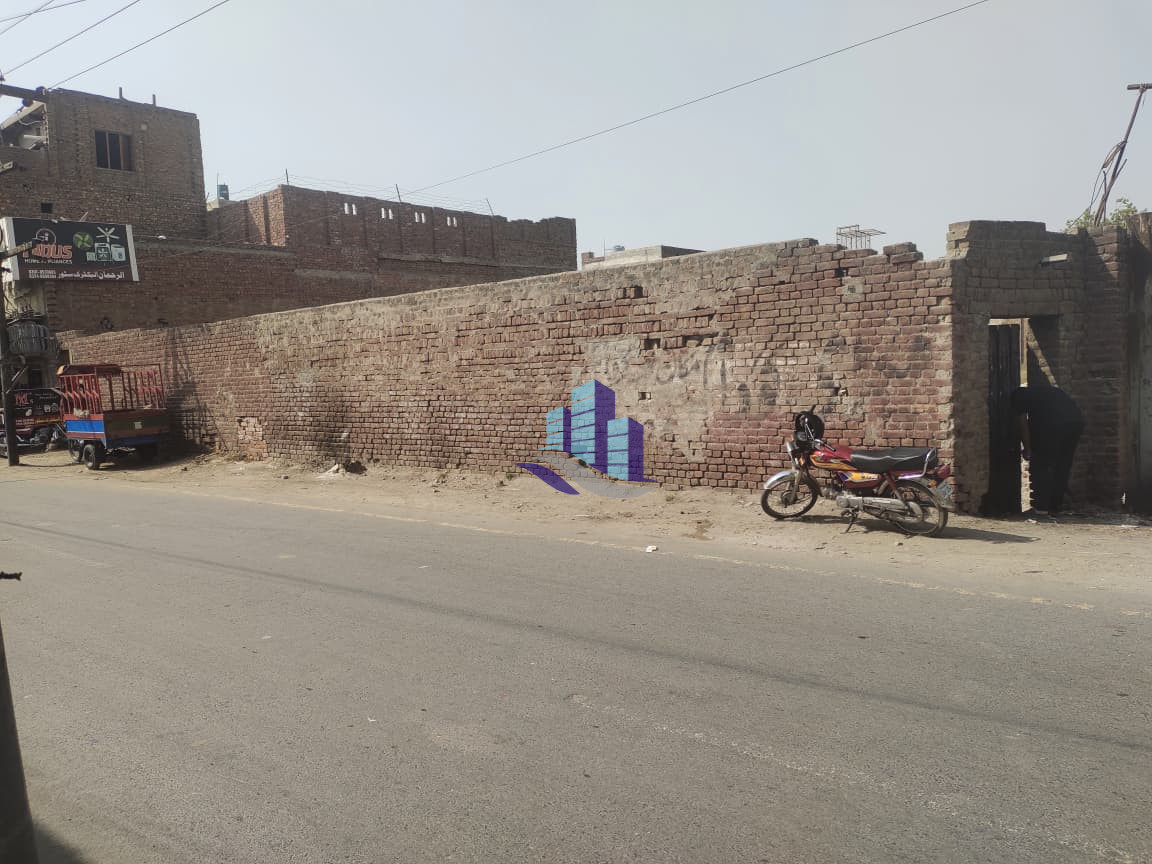 186 Marla Commercial Plot for Sale on Sheikhupura Road.