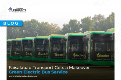 Faisalabad Transport Gets a Makeover with Green Electric Bus Service