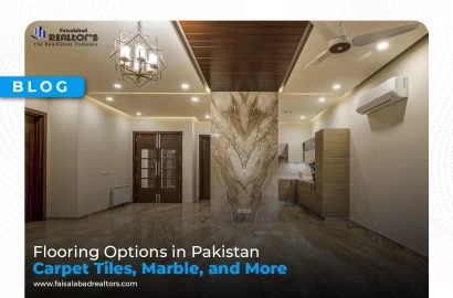 Flooring Options in Pakistan – Carpet Tiles, Marble, and More