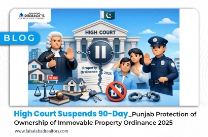High Court Suspends 90-Day Punjab Protection of Ownership of Immovable Property Ordinance 2025