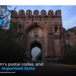 Jhelum's postal codes, and other Important facts