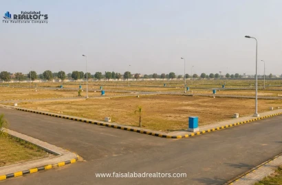 4 Marla Plot for Sale in Officer Colony Faisalabad