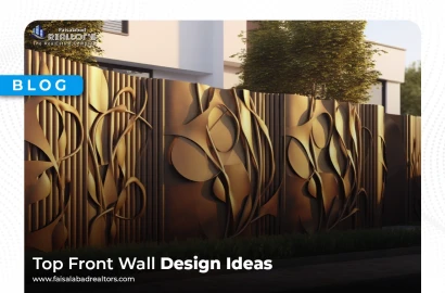 Top Front Wall Design Ideas by Faisalabad Realtors