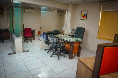 VIP Offices Available for Rent With all Facilities at Prime Location of Faisalabad