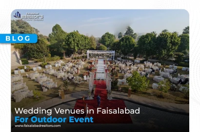 Wedding Venues in Faisalabad for Outdoor Event