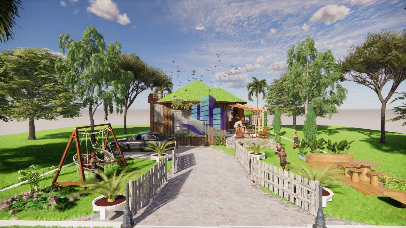 Vip 6 Kanal Farmhouse  Land for Sale Near Abbaspur Faisalabad Punjab