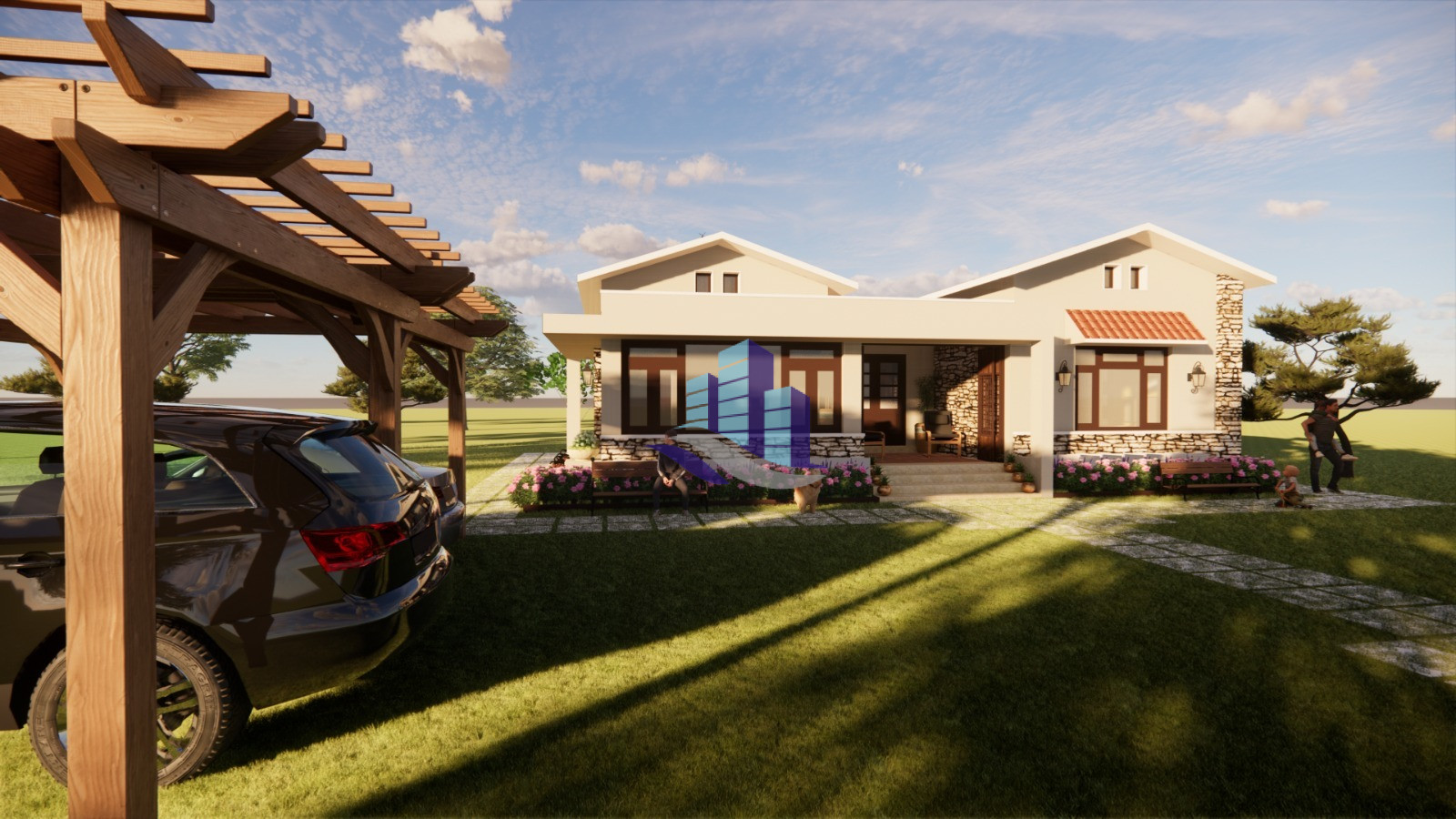 Premium 6 Kanal Farmhouse  Land For Sale Abbaspur Road Faisalabad